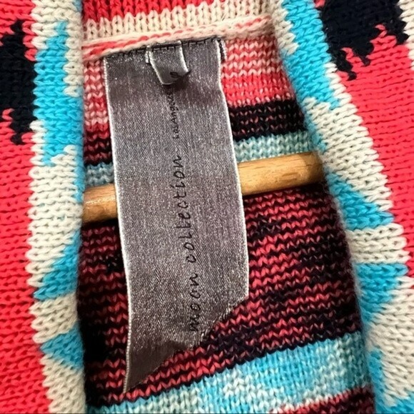 Anthropologie Moon Collection Aztec Drape Cardigan Size Small - Picture 5 of 10